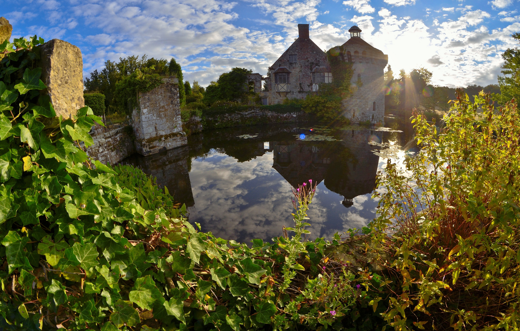 Scotney Castle morgens