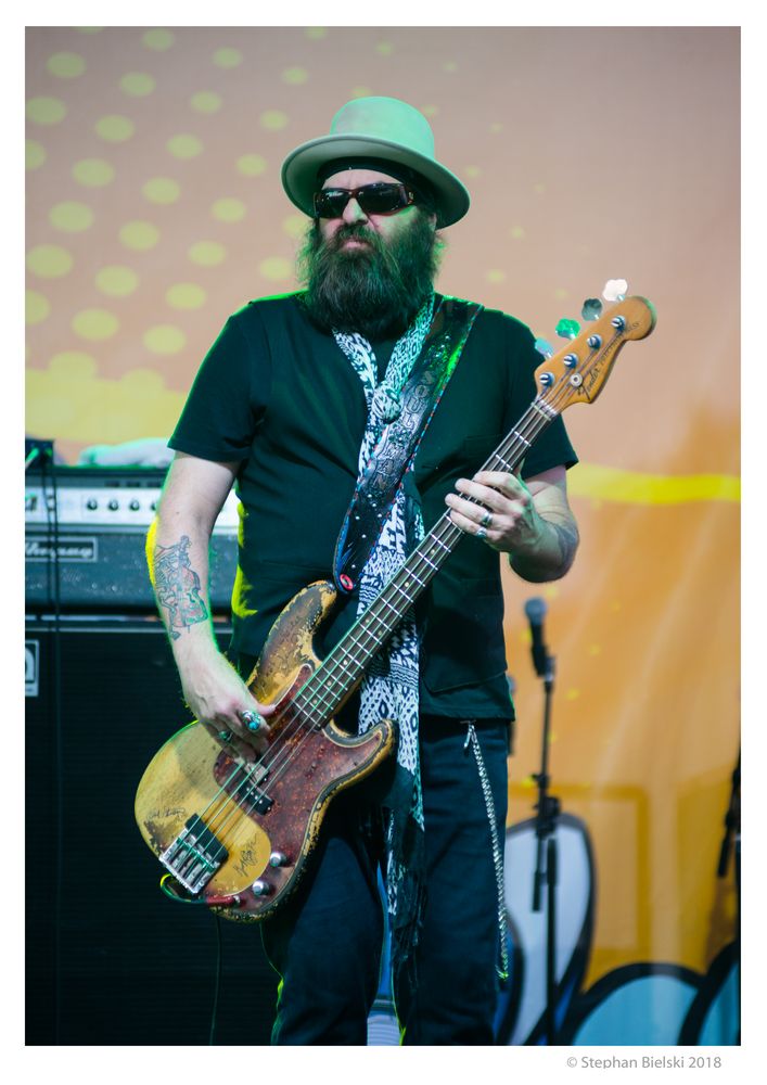 Scott Sutherland the coolest bass player on the planet