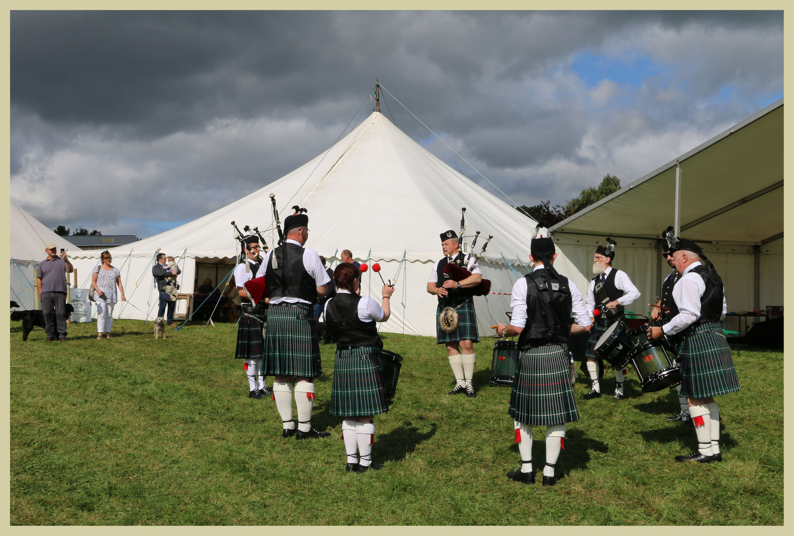 scottish band at harbottle