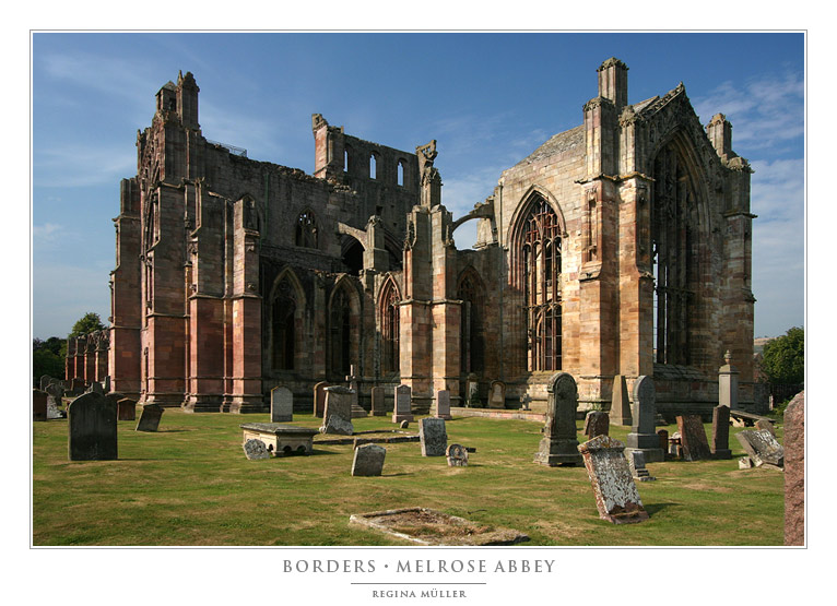 Scottish Borders - Melrose Abbey