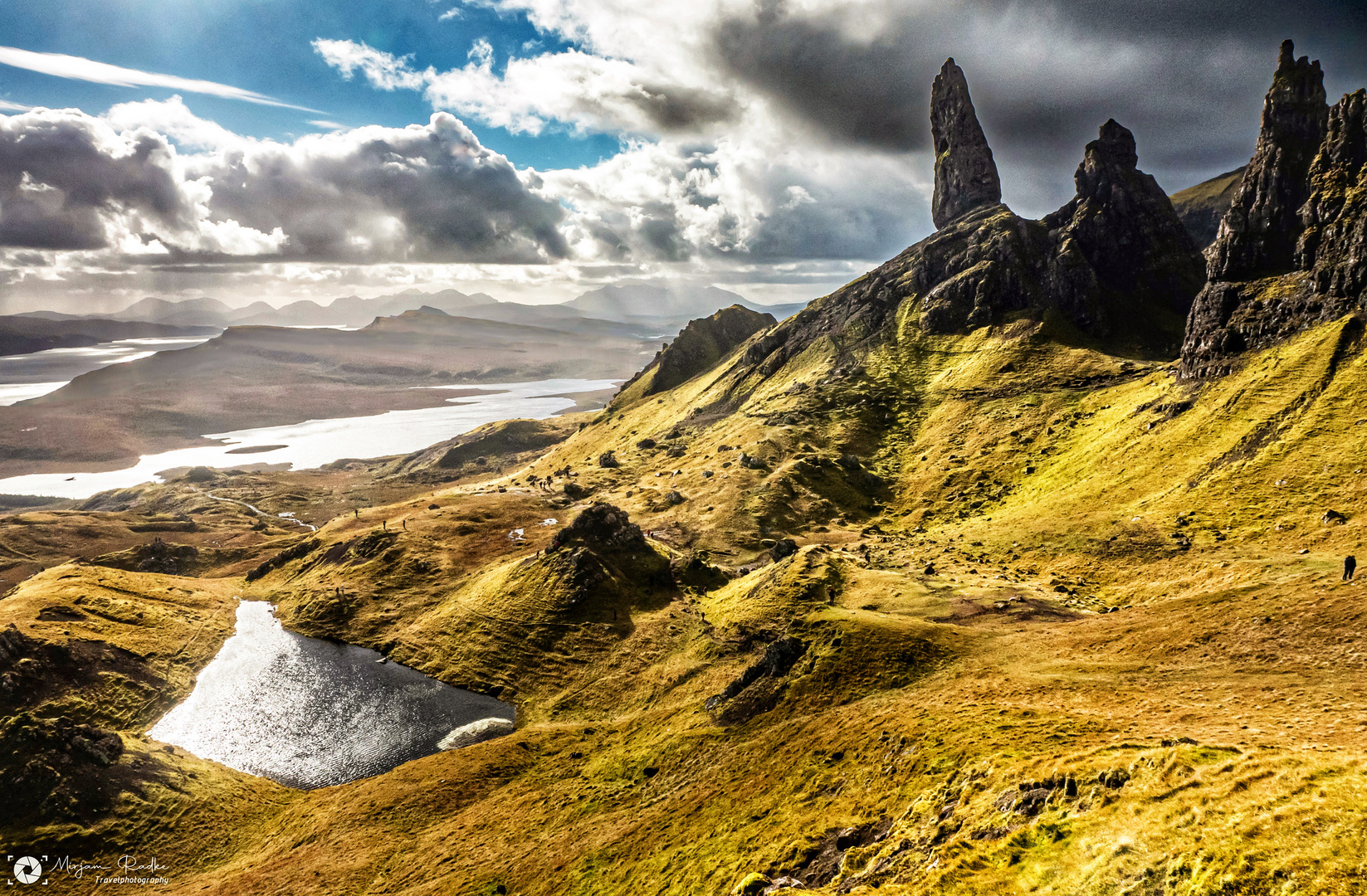 Scottish hiking view