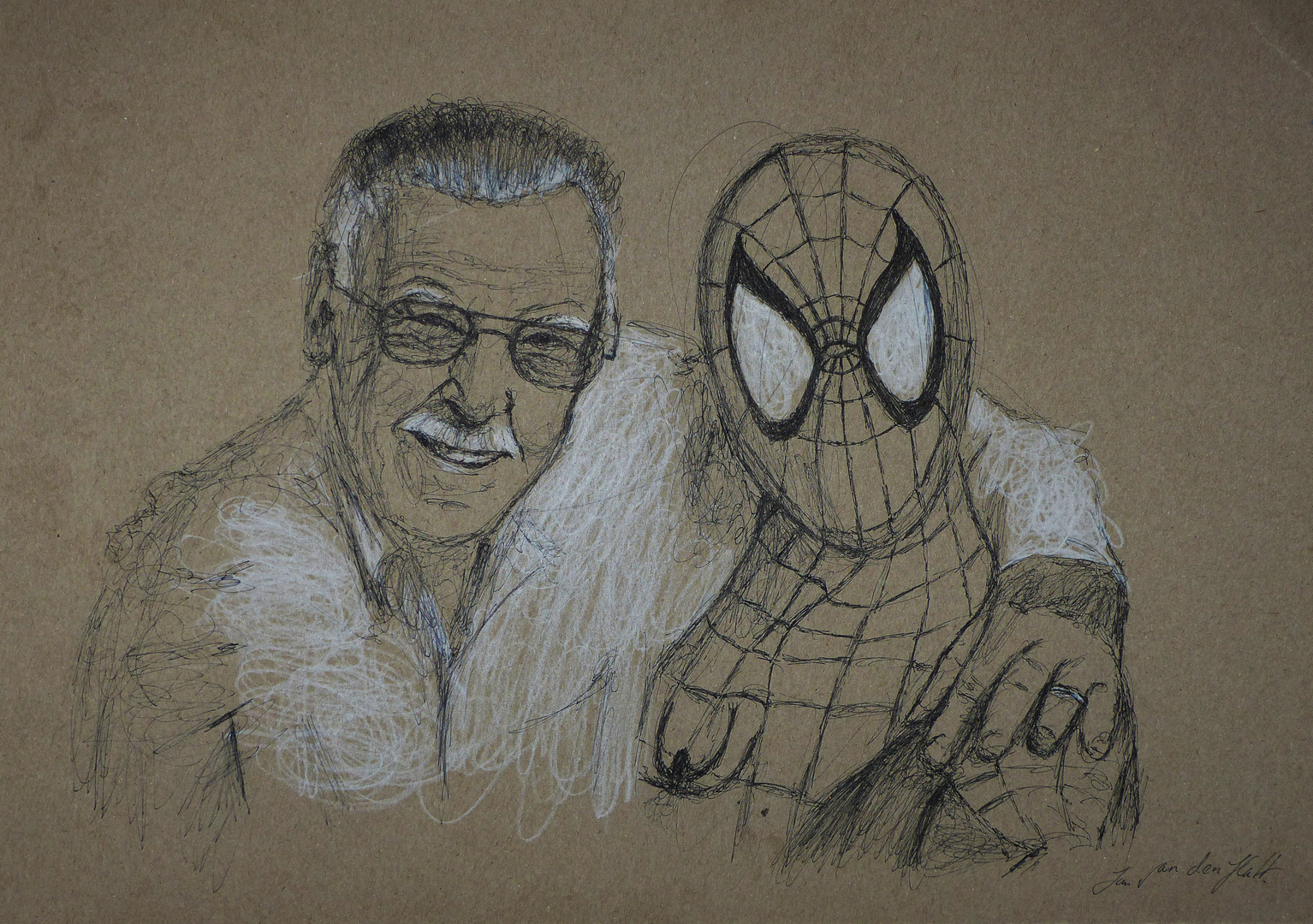 Scribble - In Gedenken an den Künstler Stan Lee