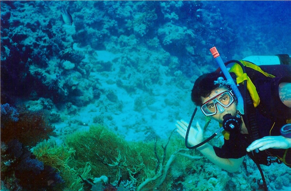 Scuba diving