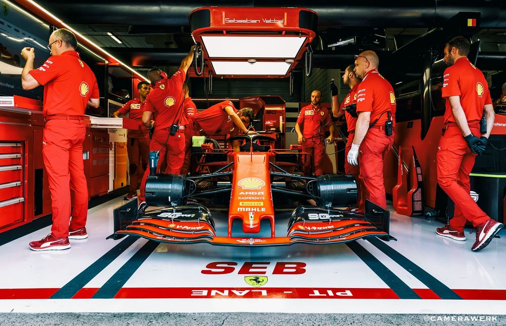 Scuderia at work