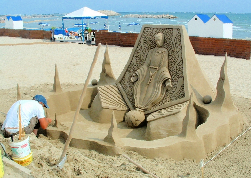 Sculpteur de sable