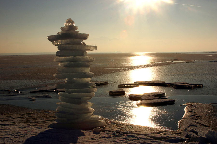 Sculpture at Lake Chiemsee