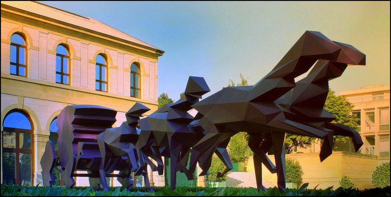Sculpture contemporaine à Metz (Moselle)