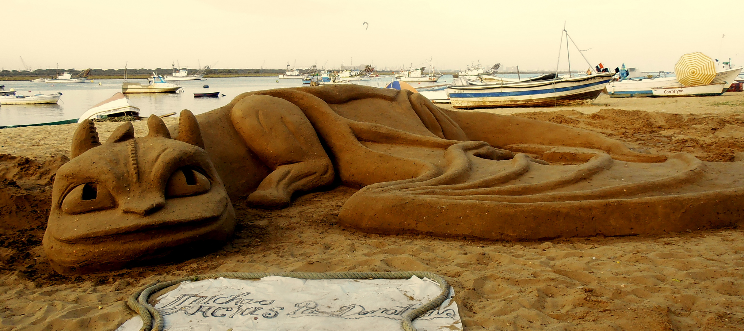 Sculpture de sable Andalous