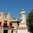 Sculpture of Dante in Tianjin