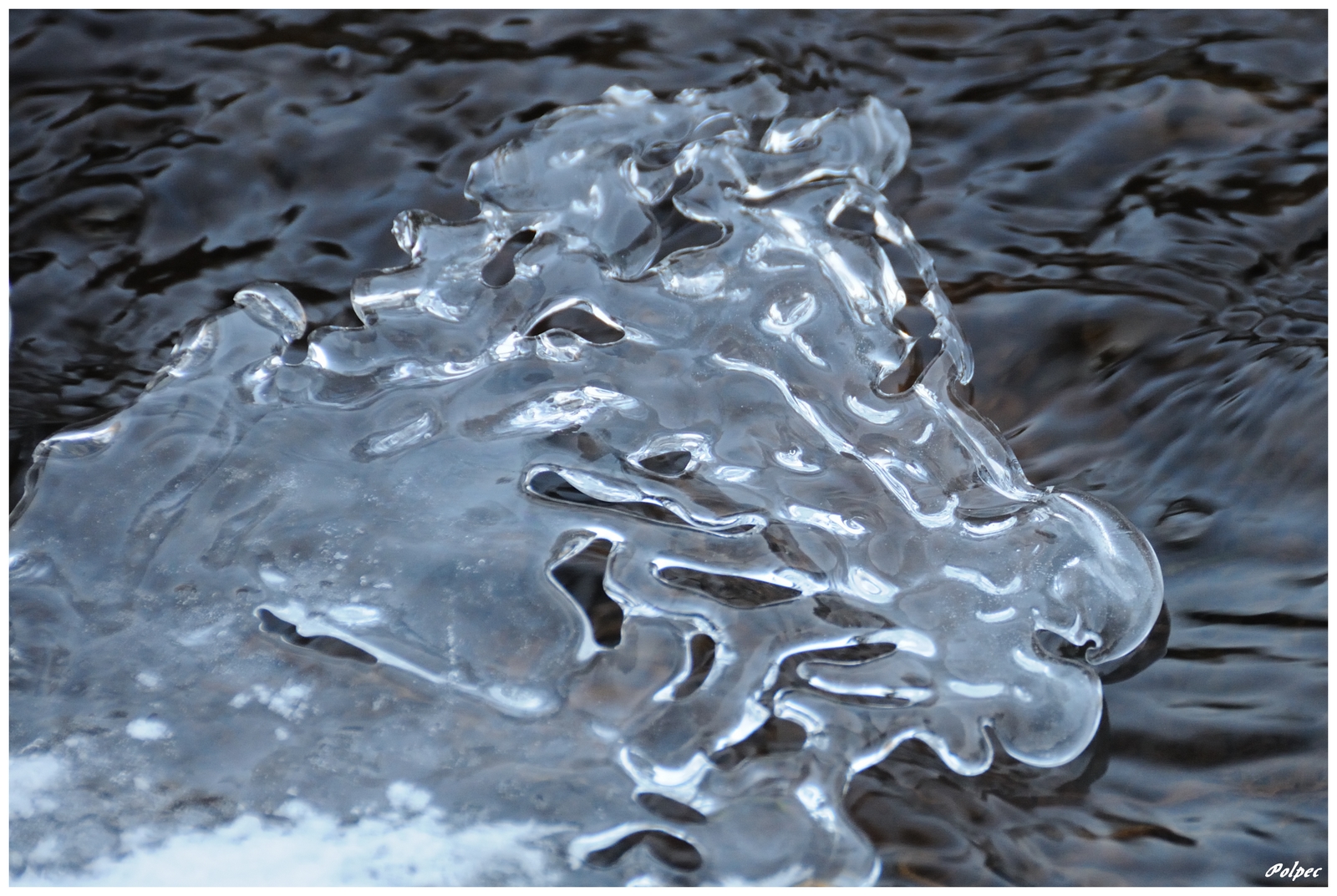 SCULPTURE SUR GLACE (naturelle)