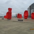 SCULPTURES D ARNE QUINZE A OSTENDE