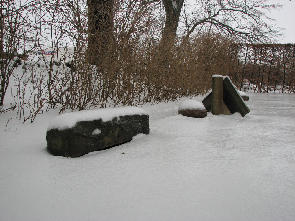 Sculptures in the garden