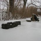 Sculptures in the garden