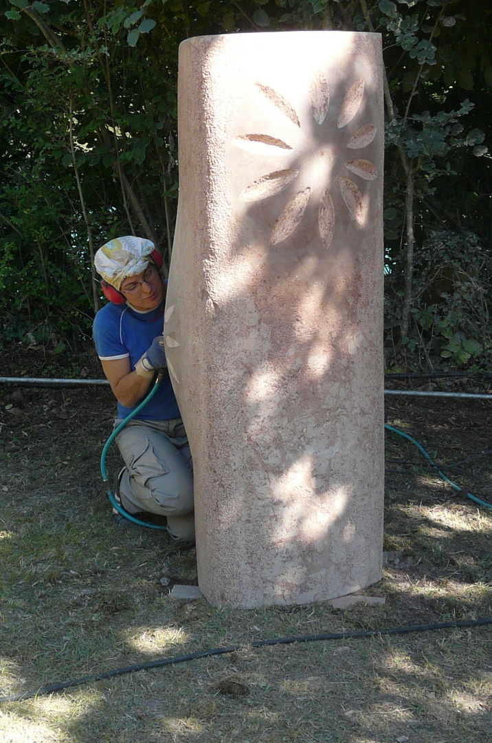 Scultrice "open air"