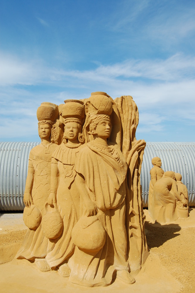 sculture de sable