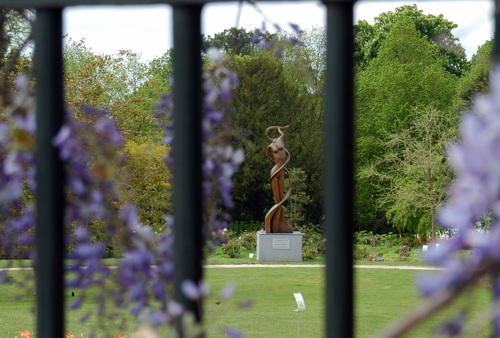 Sculture du jardin d'Avranches