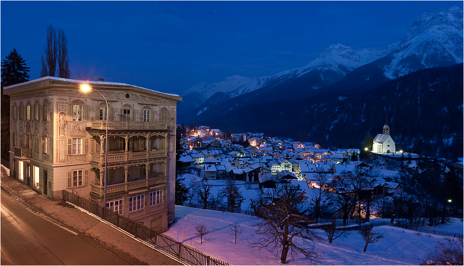 Scuol by Night