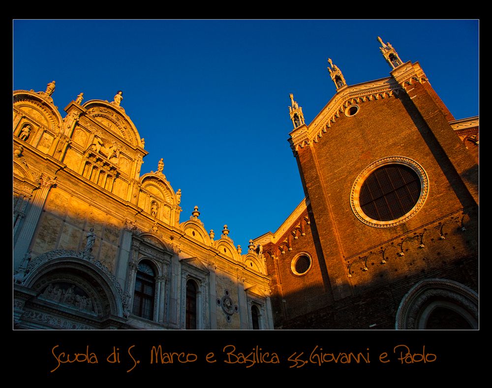 Scuola di S.Marco e Basilica dei SS. Giovanni e Paolo....