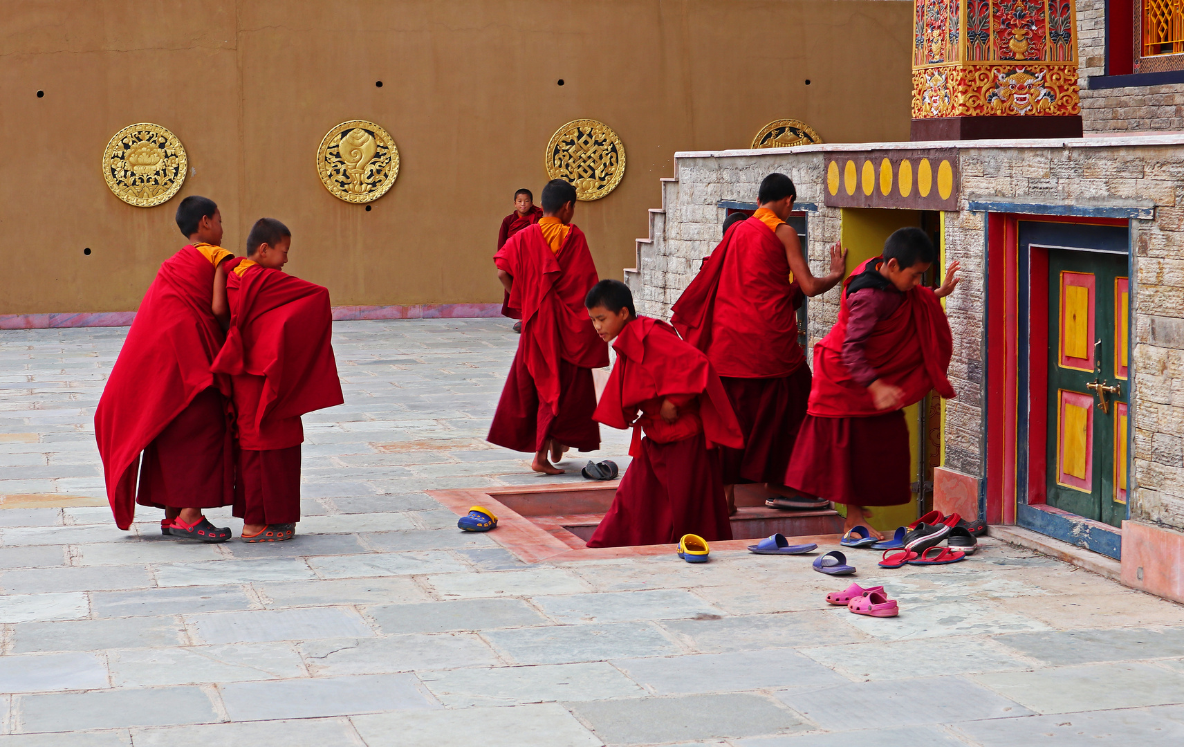 Scuola per giovani monaci buddhisti