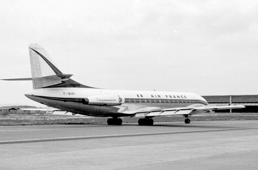 SE 210 Caravelle. 1958 in Kloten