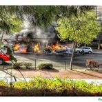 Se corriò el incendio a los coches. Còrdoba