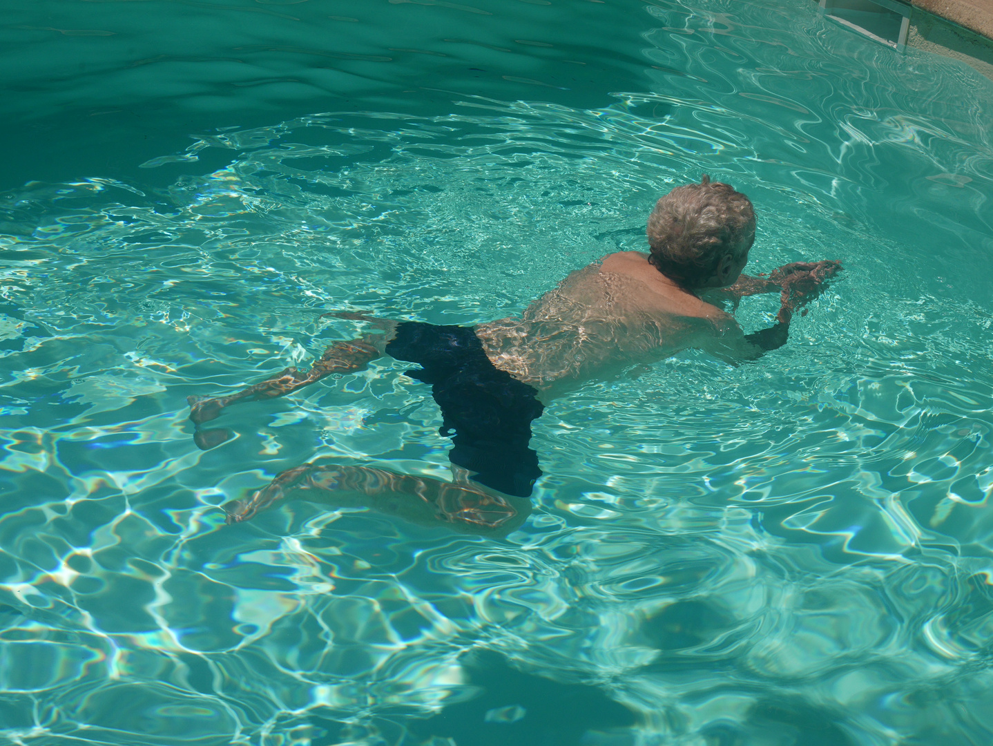 Se détendre en piscine