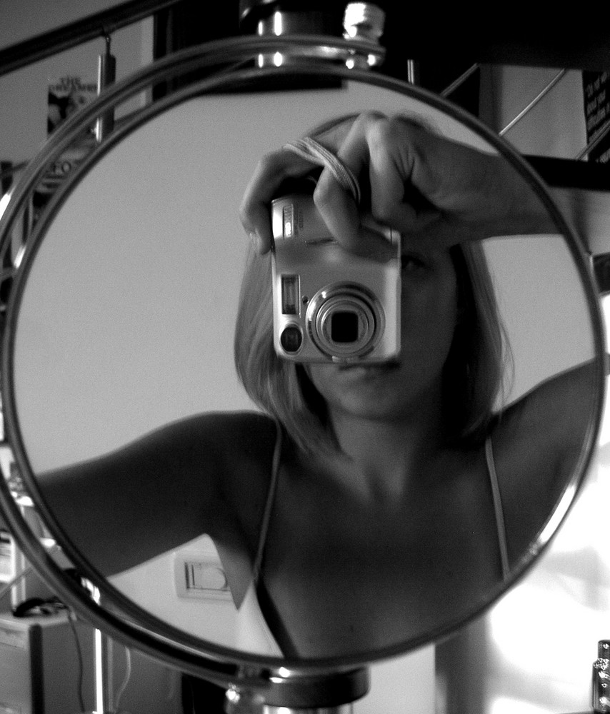 se photographer dans le miroir