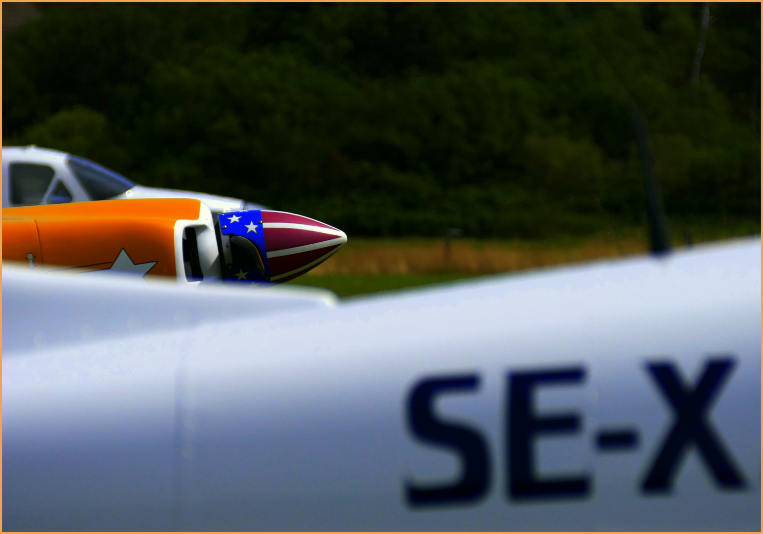 SE-X on the airfield