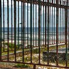 Sea behind bars!