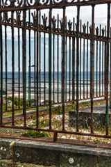 Sea behind bars!