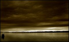 [sea, bridge and sky]