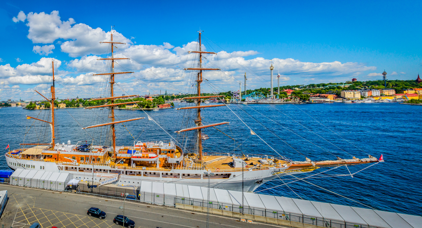 Sea Cloud II in Stockholm