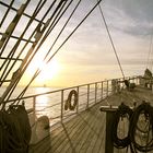 Sea Cloud II kurz vor Barbados