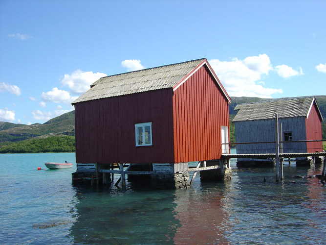 Sea Houses in Namdal.