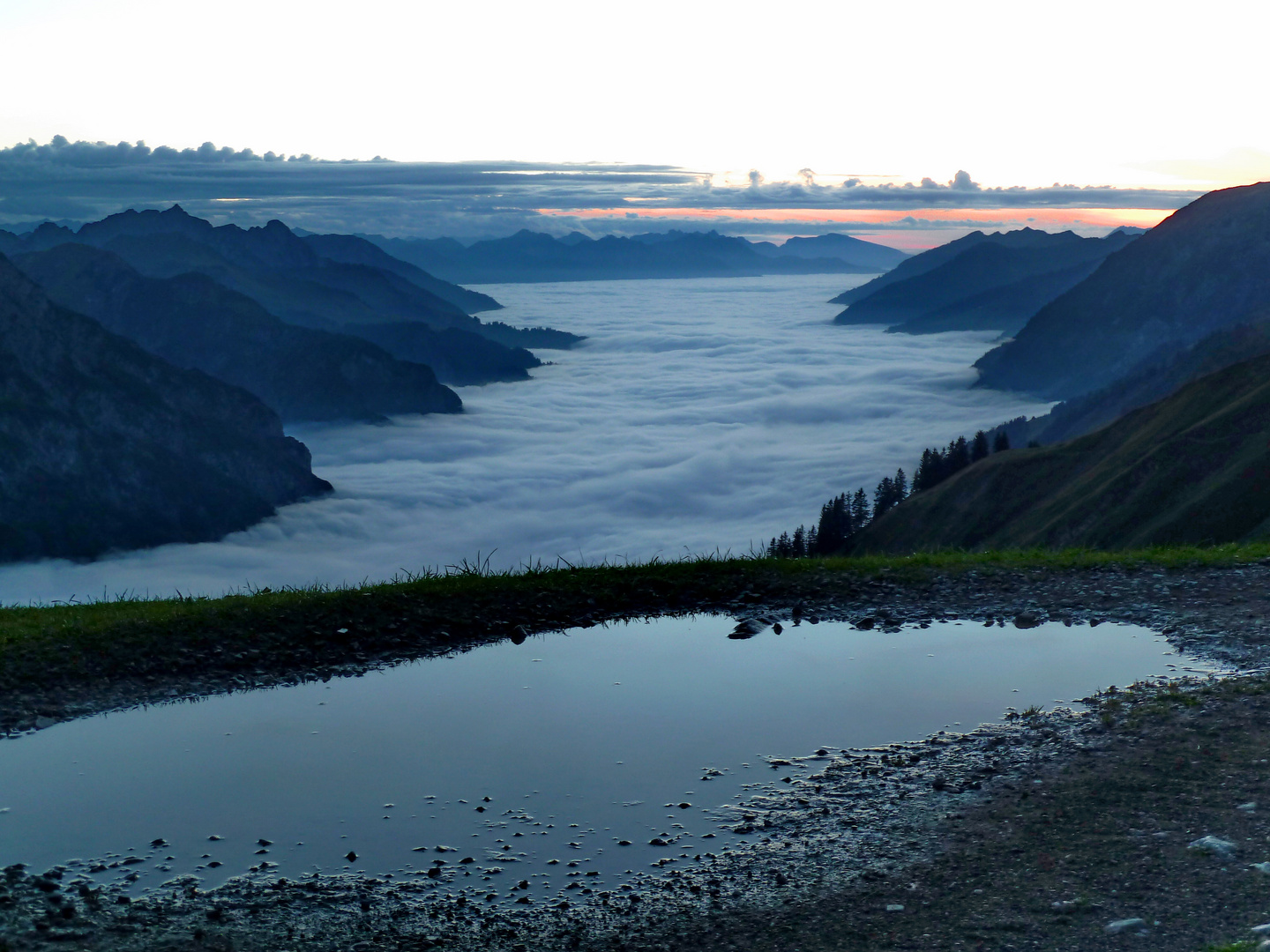 sea of clouds