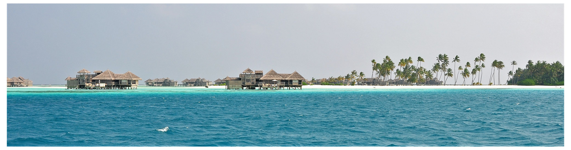 Sea panorama of a Dream Island