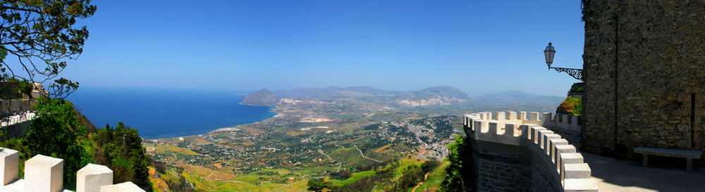 Sea view. Erice - Sizilien