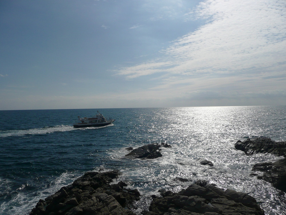 sea view from lloret de mar