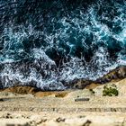 Sea view from the roof of "Castel dell'ovo" in Naspoli