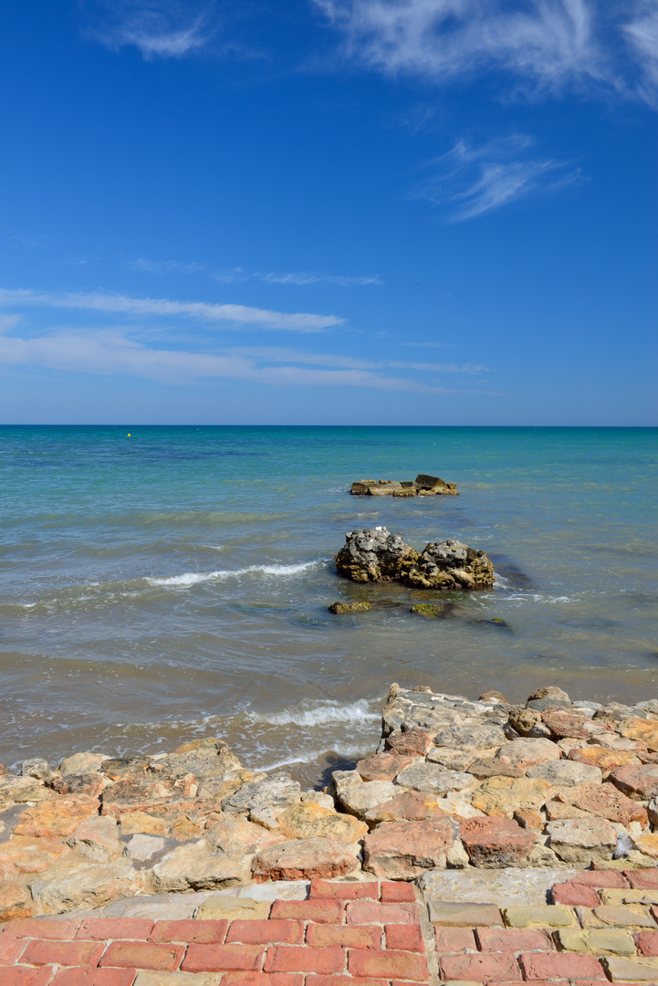 Sea view on Mediterranean Sea