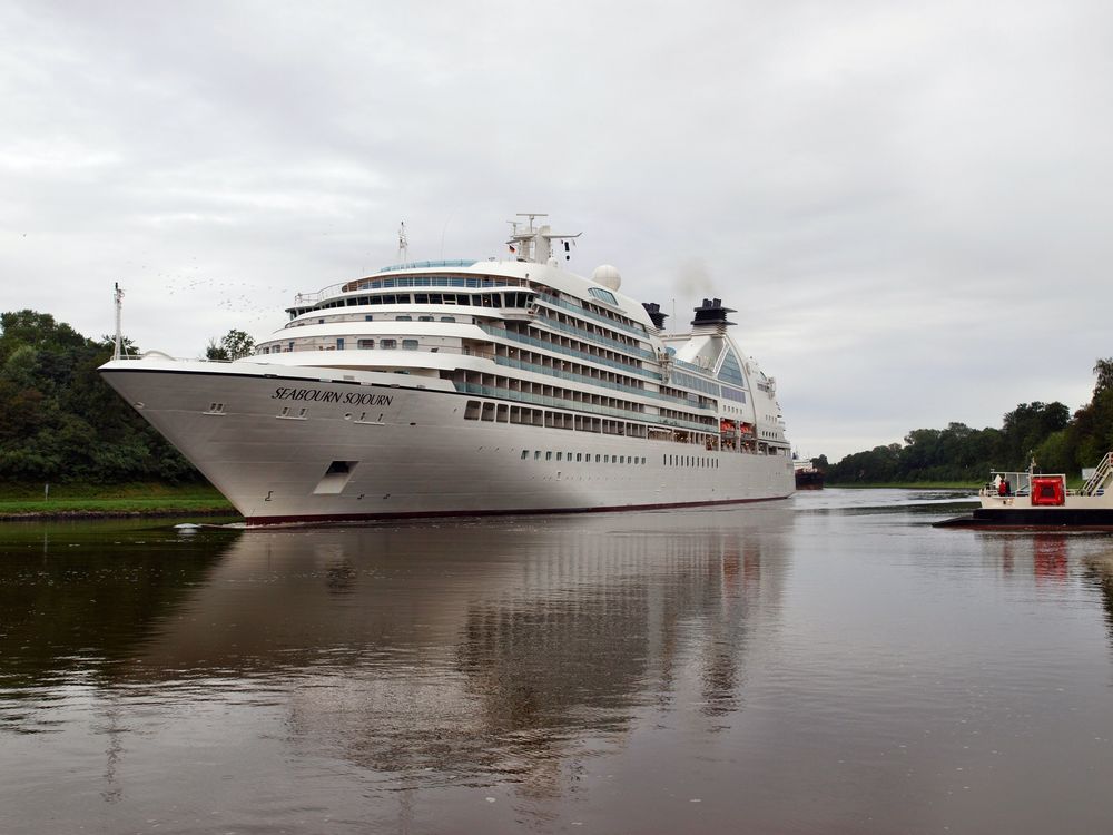 SEABOURN SOJOURN in voller Länge ....