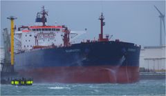 SEABRAVERY / Tanker / Sturm im Calanadkanal / Rotterdam
