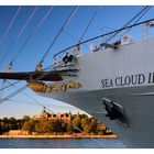 Seacloud II vor Stockholm