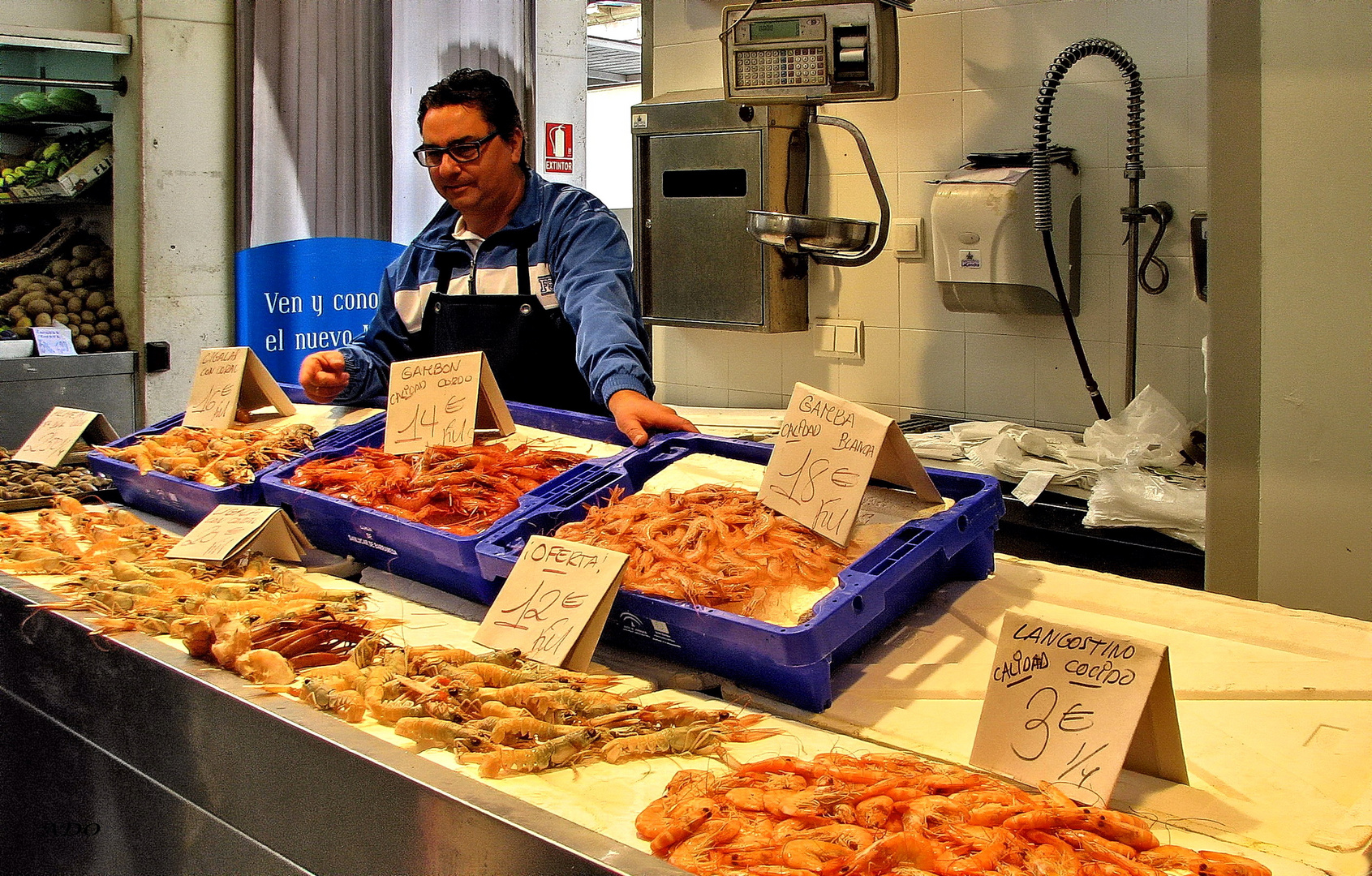 Seafood in Cadiz