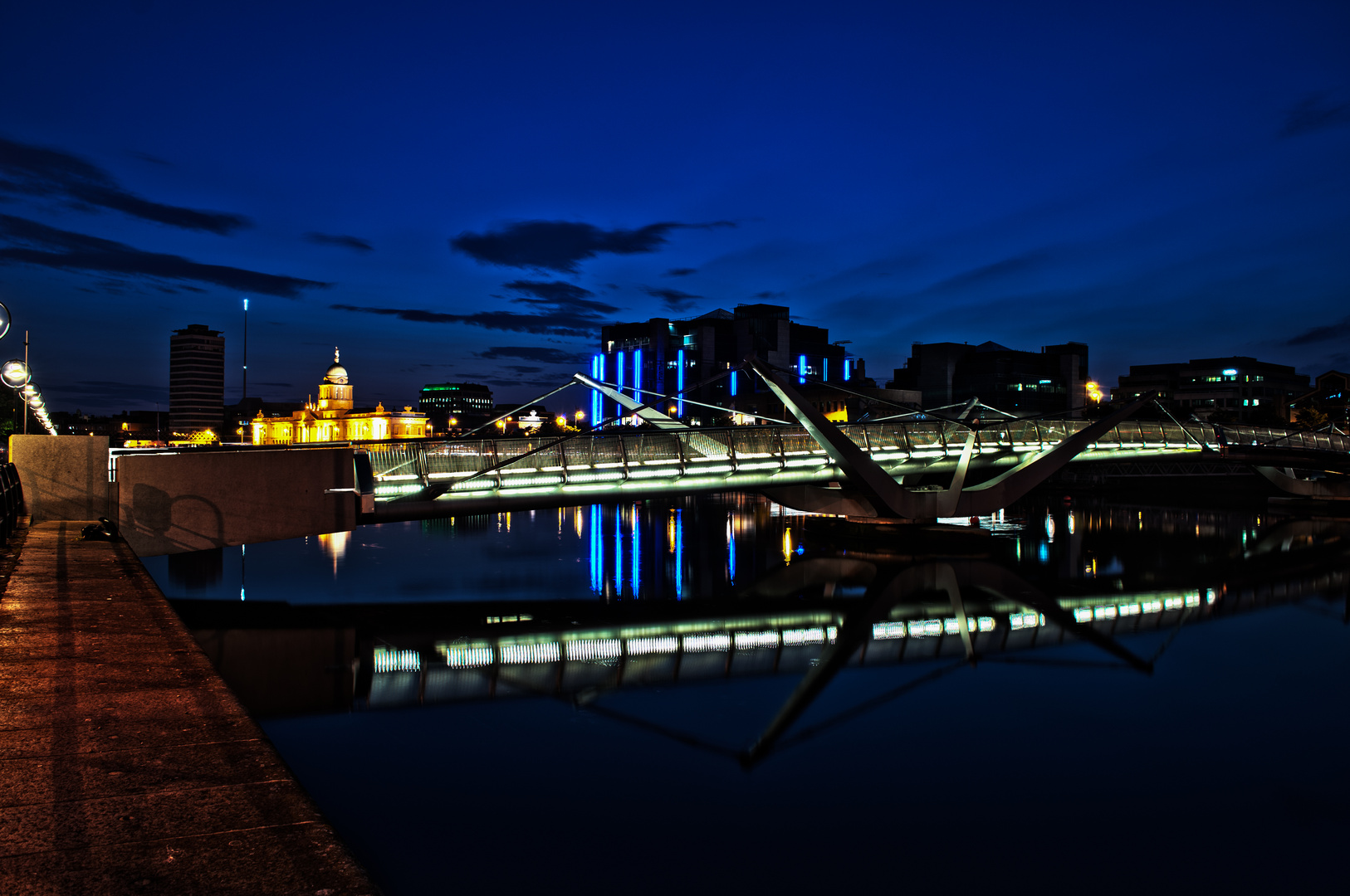 Sean O'Casey Fußgängerbrücke, Dublin