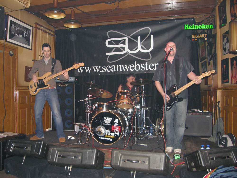 Sean Webster Gig in Assen/Netherlands