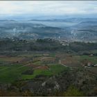 Séance d'écobuage en Ardèche