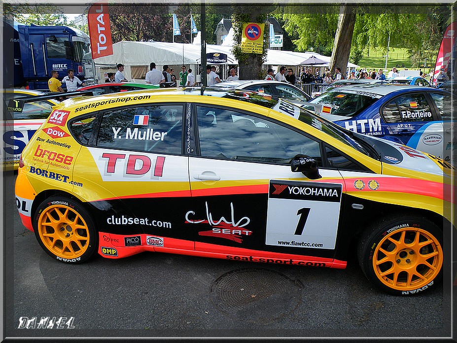 Seat Leon , Chp du Monde WTCC a PAU. Pau2