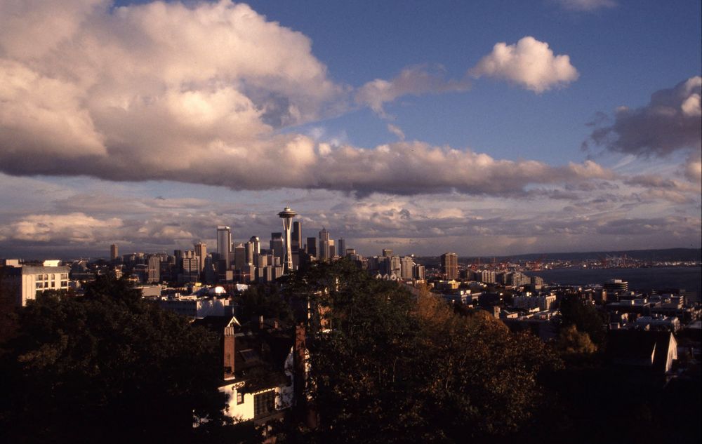 Seattle am späten Nachmittag