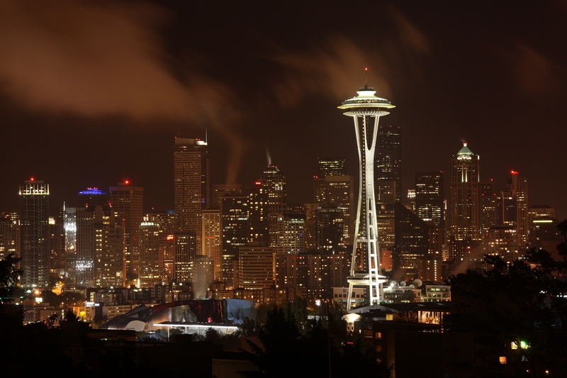 Seattle bei Nacht